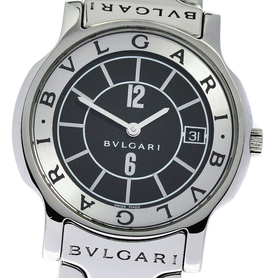 BVLGARI(ブルガリ)のブルガリ BVLGARI ST35S ソロテンポ デイト クォーツ メンズ _749604 メンズの時計(腕時計(アナログ))の商品写真