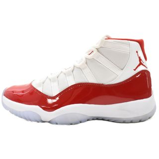 ナイキ(NIKE)のNIKE ナイキ AIR JORDAN 11 RETRO VARSITY RED 2022 エアジョーダン11バーシティレッド ハイカットスニーカー US9.5/27.5cm CT8012-116(スニーカー)