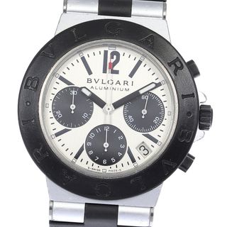 ブルガリ(BVLGARI)のブルガリ BVLGARI AC38TA アルミニウム クロノグラフ 自動巻き メンズ _811788(腕時計(アナログ))