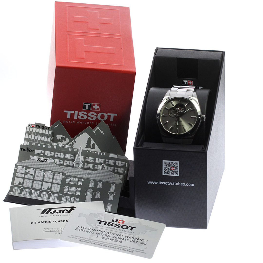 TISSOT(ティソ)のティソ TISSOT T127407 ジェントルマン パワーマティック80 自動巻き メンズ 箱・保証書付き_811223 メンズの時計(腕時計(アナログ))の商品写真