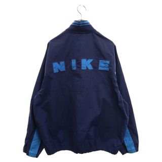 ナイキ(NIKE)のNIKE ナイキ 90s ハーフジップナイロン プルオーバージャケット ブルー(ナイロンジャケット)