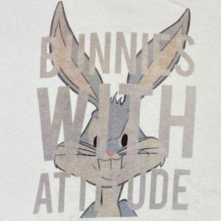 ユニクロ(UNIQLO)のBugsbunny バッグスバニー LooneyTunes GU 半袖Tシャツ(Tシャツ/カットソー(半袖/袖なし))