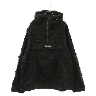 シュプリーム(Supreme)のSUPREME シュプリーム 22AW Griffin Anorak Jacket Black グリフィン アノラックジャケット ボックスロゴ ブラック(フライトジャケット)