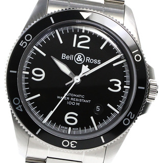 ベルアンドロス(Bell & Ross)のベル＆ロス Bell＆Ross BRV2-92 デイト 自動巻き メンズ 美品 保証書付き_811489(腕時計(アナログ))