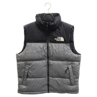 ザノースフェイス(THE NORTH FACE)のTHE NORTH FACE ザノースフェイス 1996 RETRO NUPTSE VEST レトロヌプシ ジップアップナイロンダウンベスト グレー NF0A3JQQ(ダウンベスト)