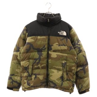 ザノースフェイス(THE NORTH FACE)のTHE NORTH FACE ザノースフェイス NOVELTY NUPTSE JACKET ND91842 ノベルティヌプシ ジップアップナイロンダウンジャケット グリーン ND91842(ダウンジャケット)