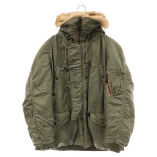 ザリアルマッコイズ(THE REAL McCOY'S)のTHE REAL McCOY'S ザリアルマッコイ JACKET AIR CREW HEAVY ATTACHED HOOD MIL J.6279C N3-B フライトジャケット リアルファー(フライトジャケット)