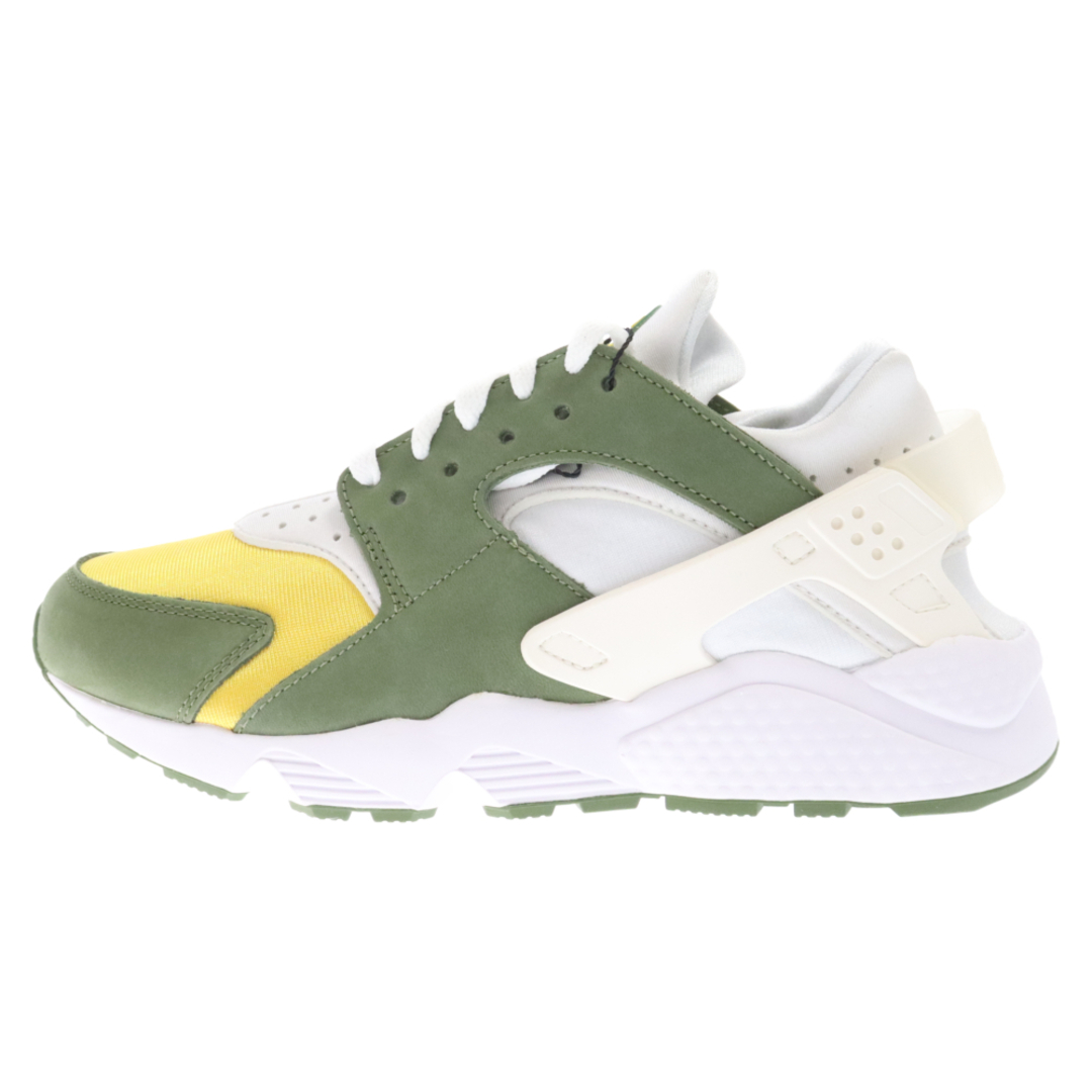 NIKE(ナイキ)のNIKE ナイキ ×STUSSY AIR HUARACHE LE DESERT OAK DD1381-300 ステューシー エアハラチ デザートオーク ローカットスニーカー US8.5/26.5cm カーキ/ホワイト メンズの靴/シューズ(スニーカー)の商品写真