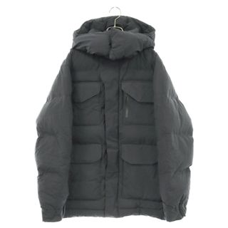 ゴールドウィン(GOLDWIN)のGOLDWIN ゴールドウィン GORE-TEX INFINIUMゴアテックスインフィニウム WINDSTOPPER Down Short 光電子 フード付ダウン ジャケット ブラック ※SAMPLE品(ダウンジャケット)