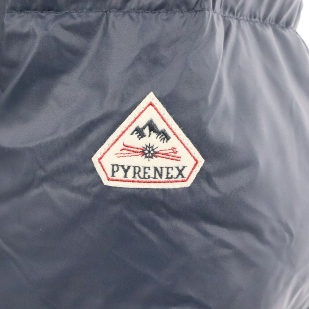 Pyrenex(ピレネックス)のPYRENEX ピレネックス ナイロン ジップアップ ダウンジャケット W19PJ2 ネイビー メンズのジャケット/アウター(ダウンジャケット)の商品写真