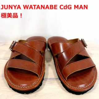 ジュンヤワタナベマン(JUNYA WATANABE MAN)の【未使用】ジュンヤワタナベマン　レザーサンダル　JUNYA WATANABE(サンダル)