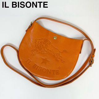 イルビゾンテ(IL BISONTE)の24C35 IL BISONTE イルビゾンテ ショルダーバッグ ビッグロゴ(ショルダーバッグ)