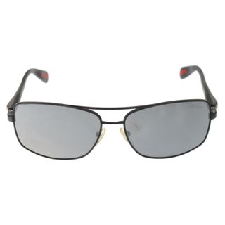 プラダ(PRADA)のPRADA プラダ リネアロッサ ティアドロップ サングラス アイウェア メガネ 眼鏡 ブラック 62口15(サングラス/メガネ)