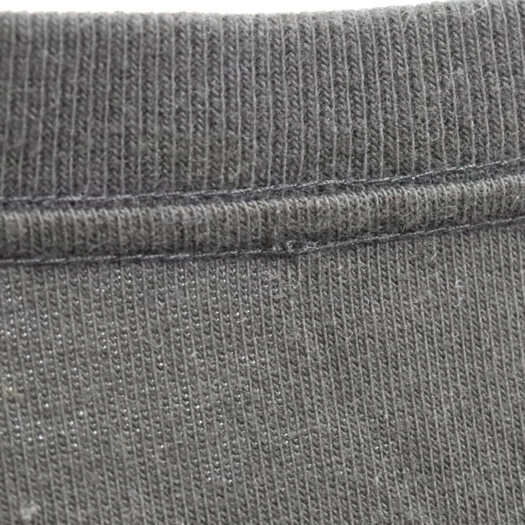 KENZO(ケンゾー)のKENZO ケンゾー RUE VIVIENNE OVERSIZED T-SHIRT フロントフラワー刺繍クルーネック半袖Tシャツ FD65TS1144SI ブラック メンズのトップス(Tシャツ/カットソー(半袖/袖なし))の商品写真