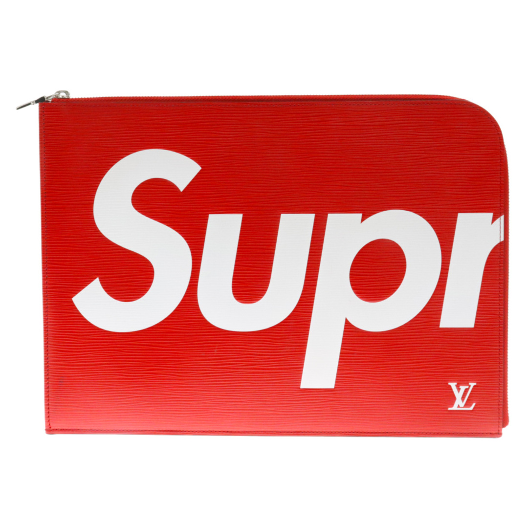 Supreme(シュプリーム)のSUPREME シュプリーム 17AW×LOUIS VUITTON ルイヴィトン エピ ポシェット・ジュールGM クラッチバッグ レッド M67754 メンズのバッグ(セカンドバッグ/クラッチバッグ)の商品写真