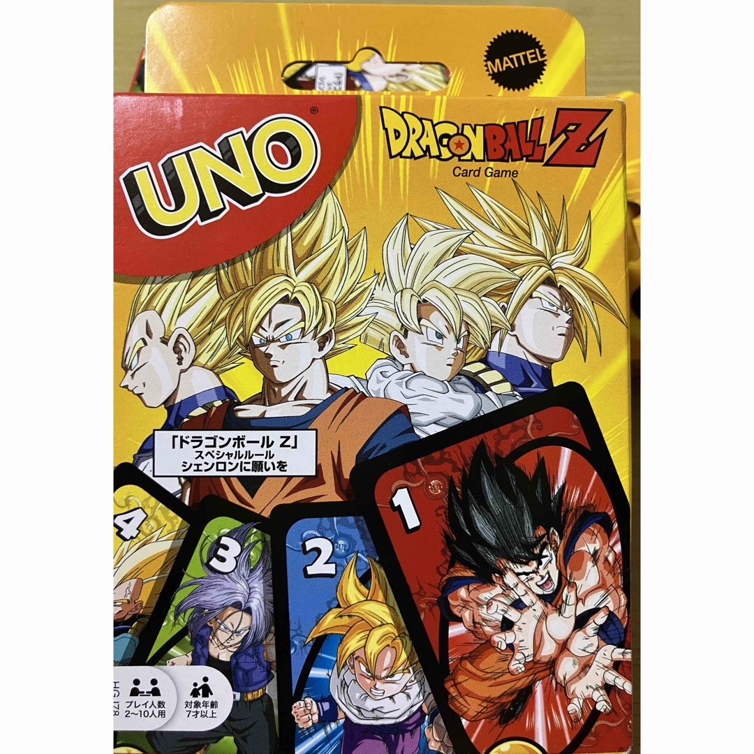 【新品未使用】ドラゴンボールZ UNO カードゲーム　 エンタメ/ホビーのテーブルゲーム/ホビー(トランプ/UNO)の商品写真