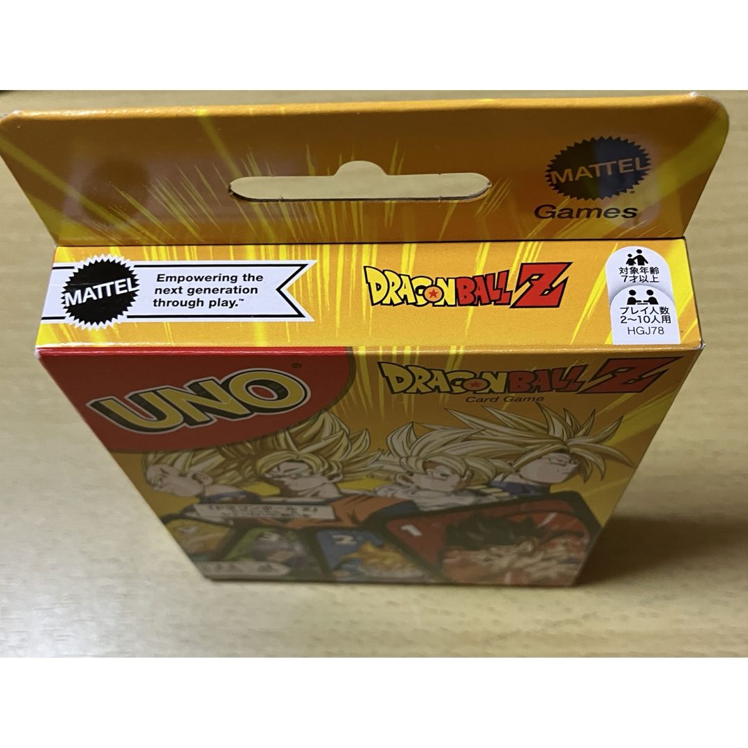 【新品未使用】ドラゴンボールZ UNO カードゲーム　 エンタメ/ホビーのテーブルゲーム/ホビー(トランプ/UNO)の商品写真