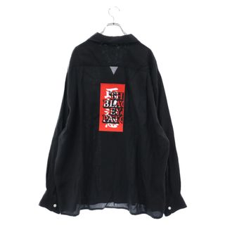 ワコマリア(WACKO MARIA)のWACKO MARIA ワコマリア ×THE BLACK EYE PATCH 50'S SHIRT L/S ×ブラックアイパッチコラボ 長袖シャツ ブラック(シャツ)