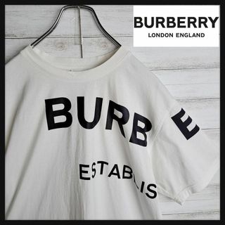 バーバリー(BURBERRY)の【人気デザイン】バーバリー Tシャツ ロゴ ホースフェリー オーバーサイズ(Tシャツ/カットソー(半袖/袖なし))