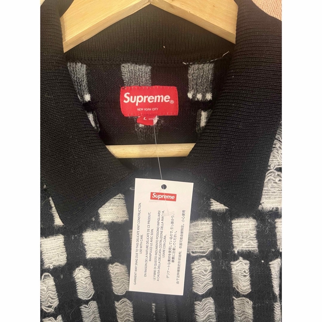 Supreme(シュプリーム)のSupreme Gradient Grid Zip Up Polo  メンズのトップス(ポロシャツ)の商品写真