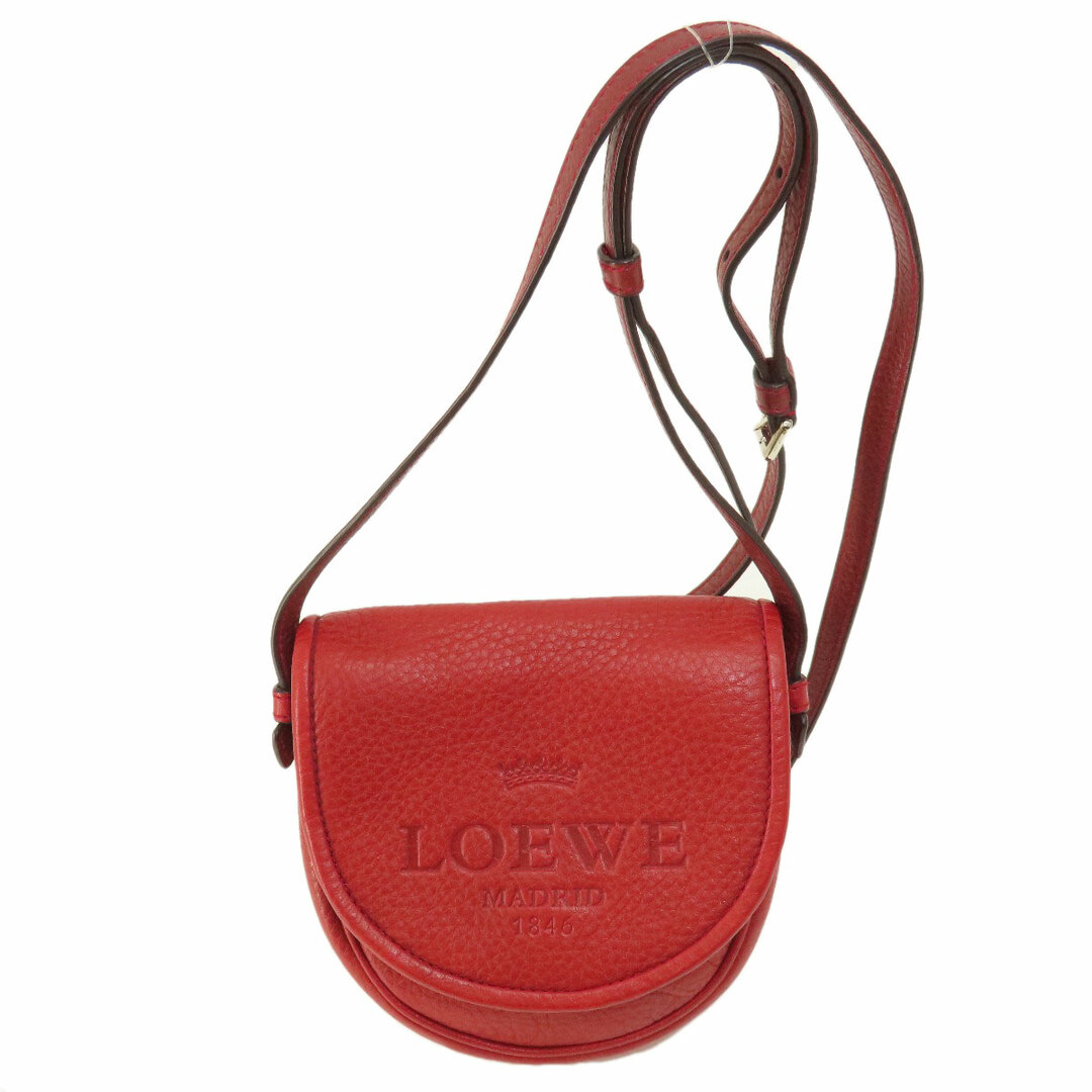 LOEWE(ロエベ)のLOEWE ロゴ型押し ミニショルダー ショルダーバッグ レザー レディース レディースのバッグ(ショルダーバッグ)の商品写真