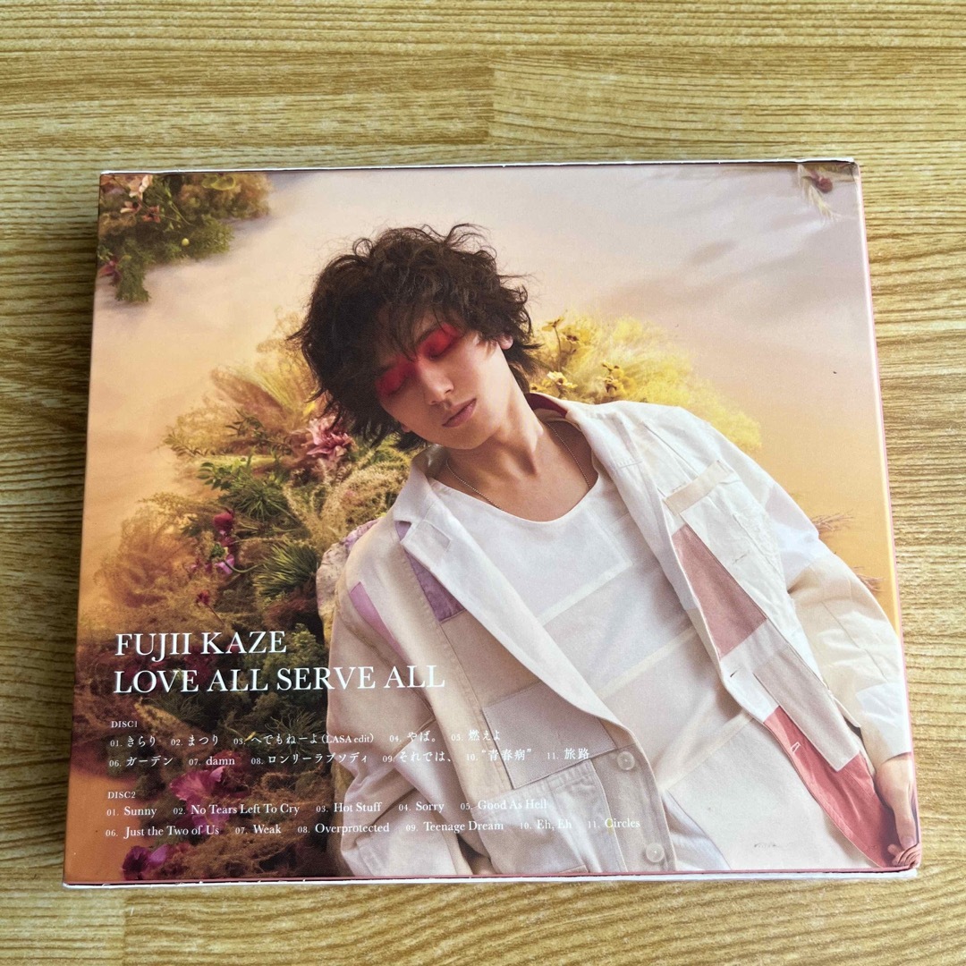 LOVE　ALL　SERVE　ALL（初回盤）藤井風 エンタメ/ホビーのCD(ポップス/ロック(邦楽))の商品写真