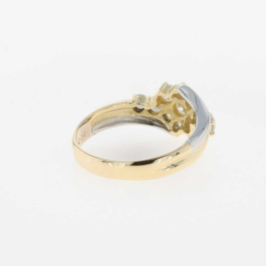 メレダイヤ デザインリング 18号 Pt900 【中古】 レディースのアクセサリー(リング(指輪))の商品写真