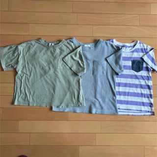 グローバルワーク(GLOBAL WORK)の半袖Tシャツ　130サイズ×3枚(Tシャツ/カットソー)