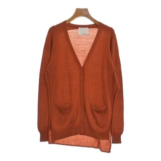 スリーワンフィリップリム(3.1 Phillip Lim)の3.1 Phillip Lim カーディガン S オレンジ 【古着】【中古】(カーディガン)