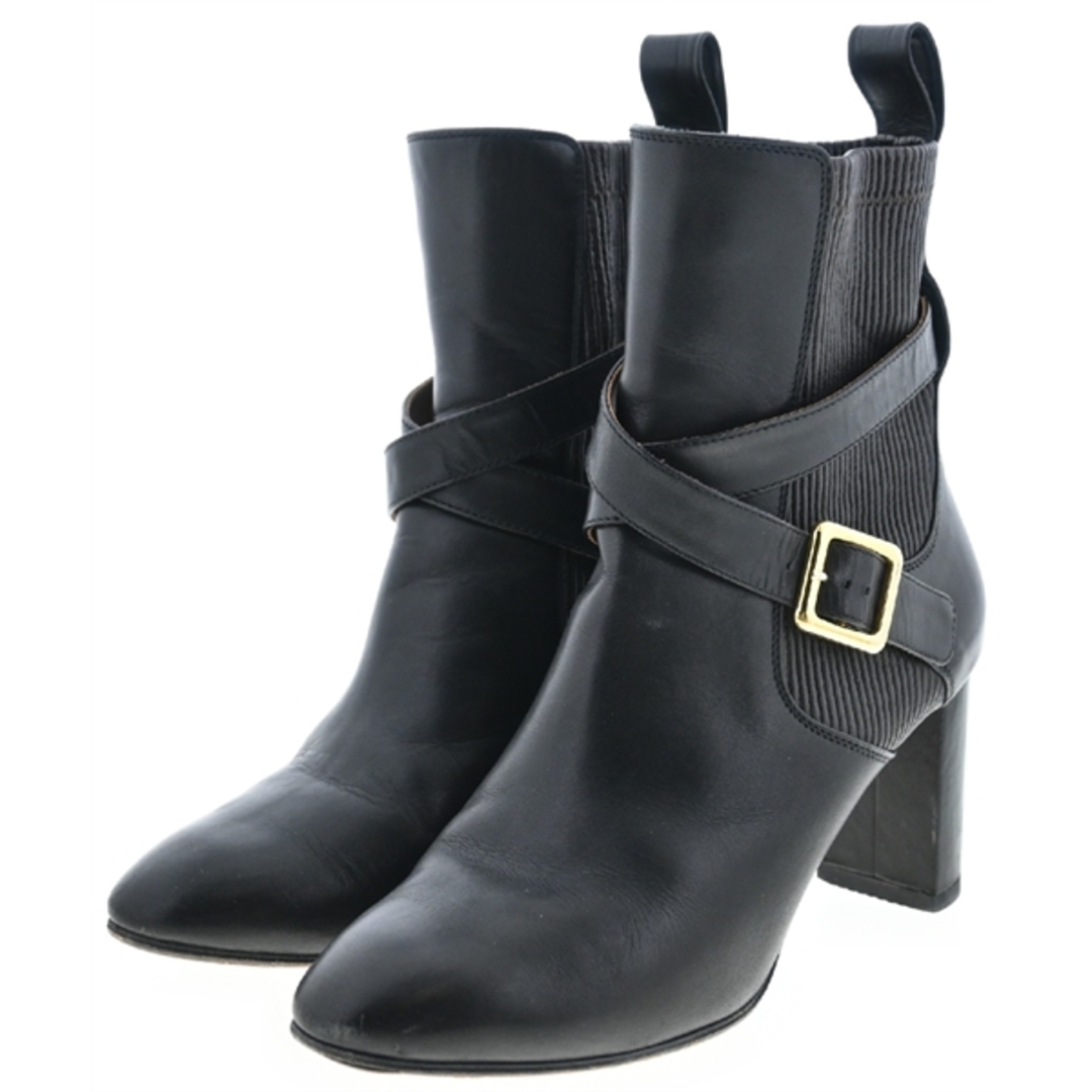 Chloe(クロエ)のChloe クロエ ブーツ EU37 1/2(24cm位) 黒 【古着】【中古】 レディースの靴/シューズ(ブーツ)の商品写真