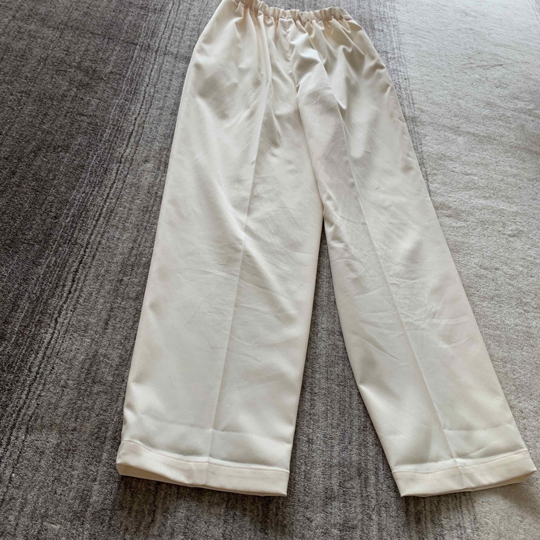 ナゴンスタンスのPOLY CHINO roll up ゴム trouser  レディースのパンツ(カジュアルパンツ)の商品写真