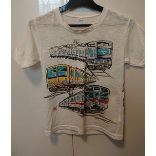 西松屋 - 西松屋 電車 半袖 Tシャツ 130