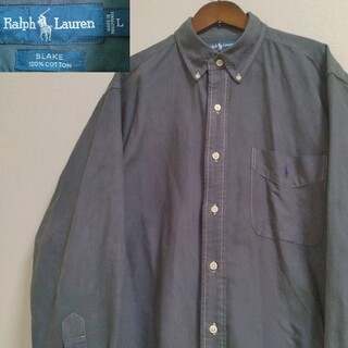 ラルフローレン(Ralph Lauren)のRalph Lauren　BLAKE ポニーロゴ刺繍  ポケット付き　BDシャツ(シャツ)
