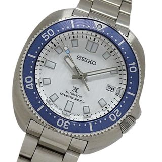 セイコー(SEIKO)のセイコー SEIKO プロスペックス 6R35-02A0 SBDC169 時計 メンズ ブランド メカニカル ダイバーズ 1970 デイト 氷河 自動巻き AT ステンレス SS シルバー【中古】(腕時計(アナログ))