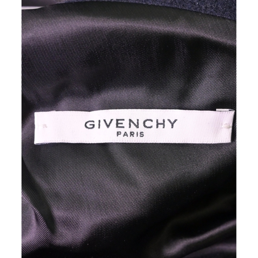 GIVENCHY(ジバンシィ)のGIVENCHY ジバンシー ピーコート 36(XS位) 紺 【古着】【中古】 レディースのジャケット/アウター(ピーコート)の商品写真