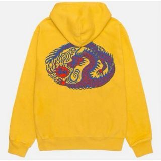 ステューシー(STUSSY)のstussy ステューシー ピグメントダイ フーデッドスウェットシャツ パーカー(パーカー)