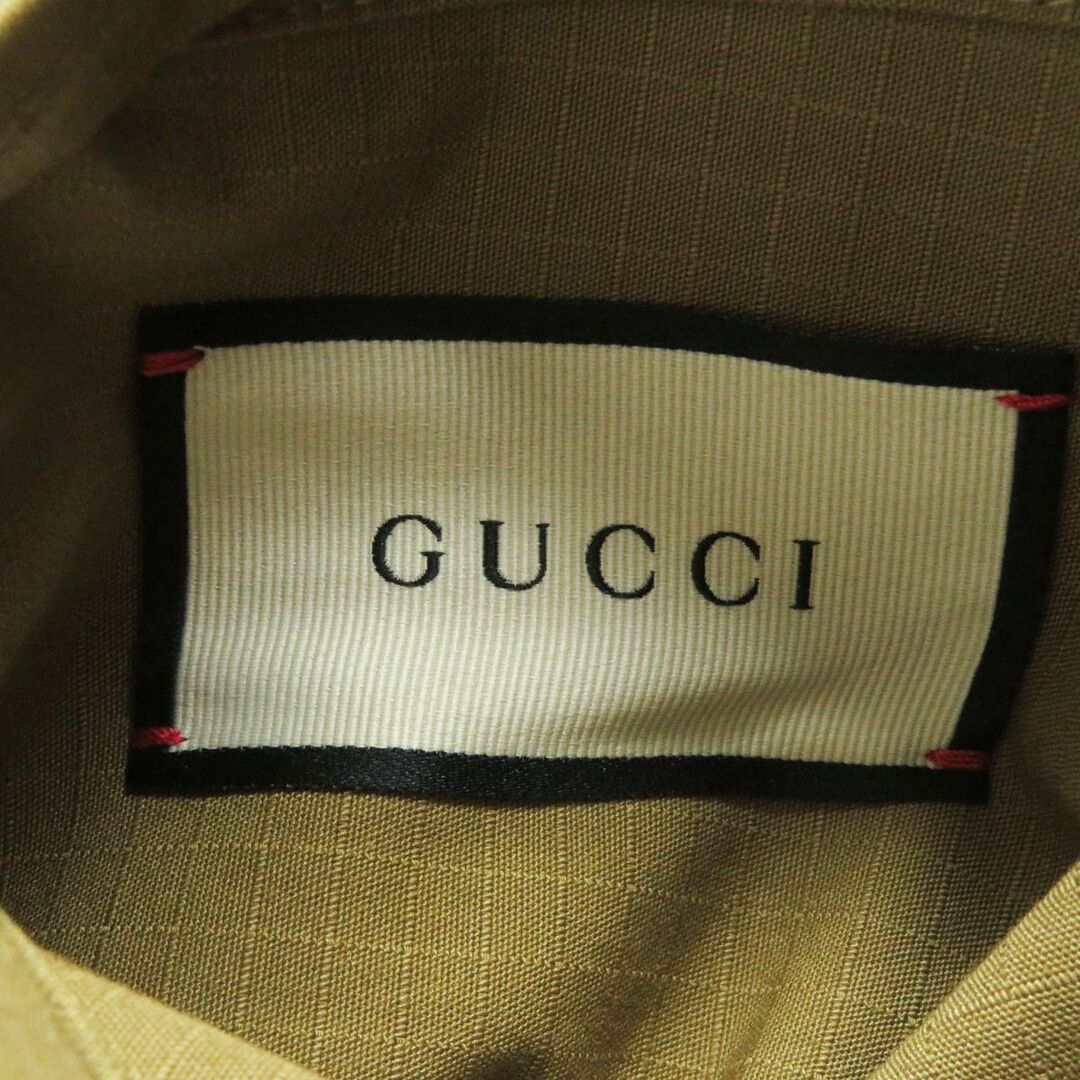 Gucci(グッチ)の良品□20AW GUCCI/グッチ 618902 ヴィンテージロゴプリント リバーシブル ボンバージャケット/ブルゾン ブルー/ブラウン系 50 伊製 正規品 メンズのジャケット/アウター(その他)の商品写真