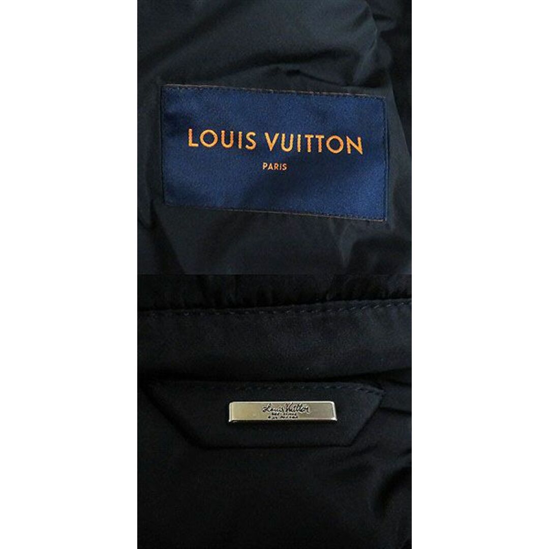 LOUIS VUITTON(ルイヴィトン)の未使用品□22AW LOUIS VUITTON/ルイヴィトン 1A5VAR モノグラム パデッドライトブルゾン/キルティングジャケット ネイビー 54 伊製 正規品 メンズのジャケット/アウター(その他)の商品写真