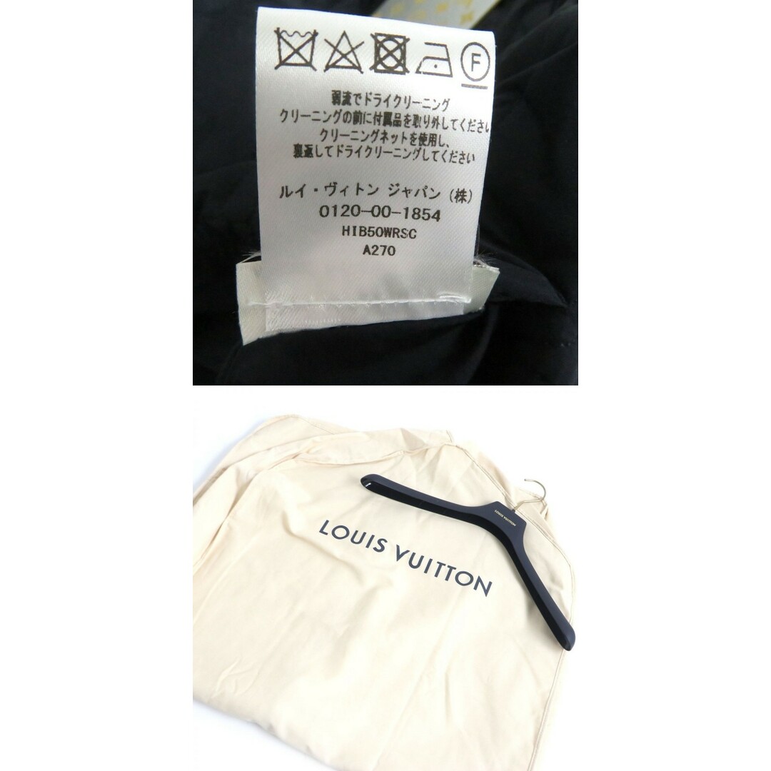 LOUIS VUITTON(ルイヴィトン)の未使用品□22AW LOUIS VUITTON/ルイヴィトン 1A5VAR モノグラム パデッドライトブルゾン/キルティングジャケット ネイビー 54 伊製 正規品 メンズのジャケット/アウター(その他)の商品写真