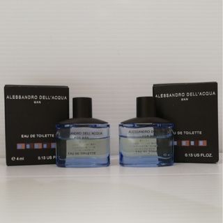 アレッサンドロデラクア(Alessandro Dell'Acqua)のアレッサンドロデラクア オードトワレ 4ml ミニ香水 アレッサンドラデラクア(香水(男性用))