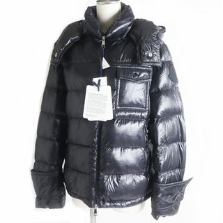 モンクレール(MONCLER)の未使用品□20SS MONCLER/モンクレール TURQUIN GIUBBOTTO WZIP フーデッド ダウンジャケット ブラック 2 正規品 ハンガー付き レディース(ダウンジャケット)