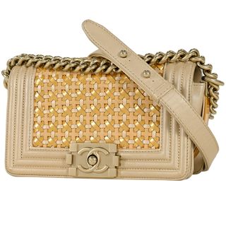 シャネル(CHANEL)のシャネル ボーイシャネル チェーン ショルダーバッグ レディース 【中古】(ショルダーバッグ)