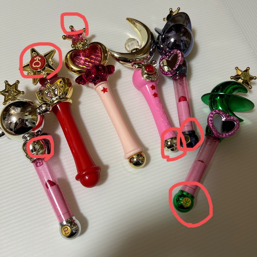 セーラームーン - セーラームーンステッキ 10個セットの通販 by セーラームーン - セーラームーンステッキ 10個セットの通販 by