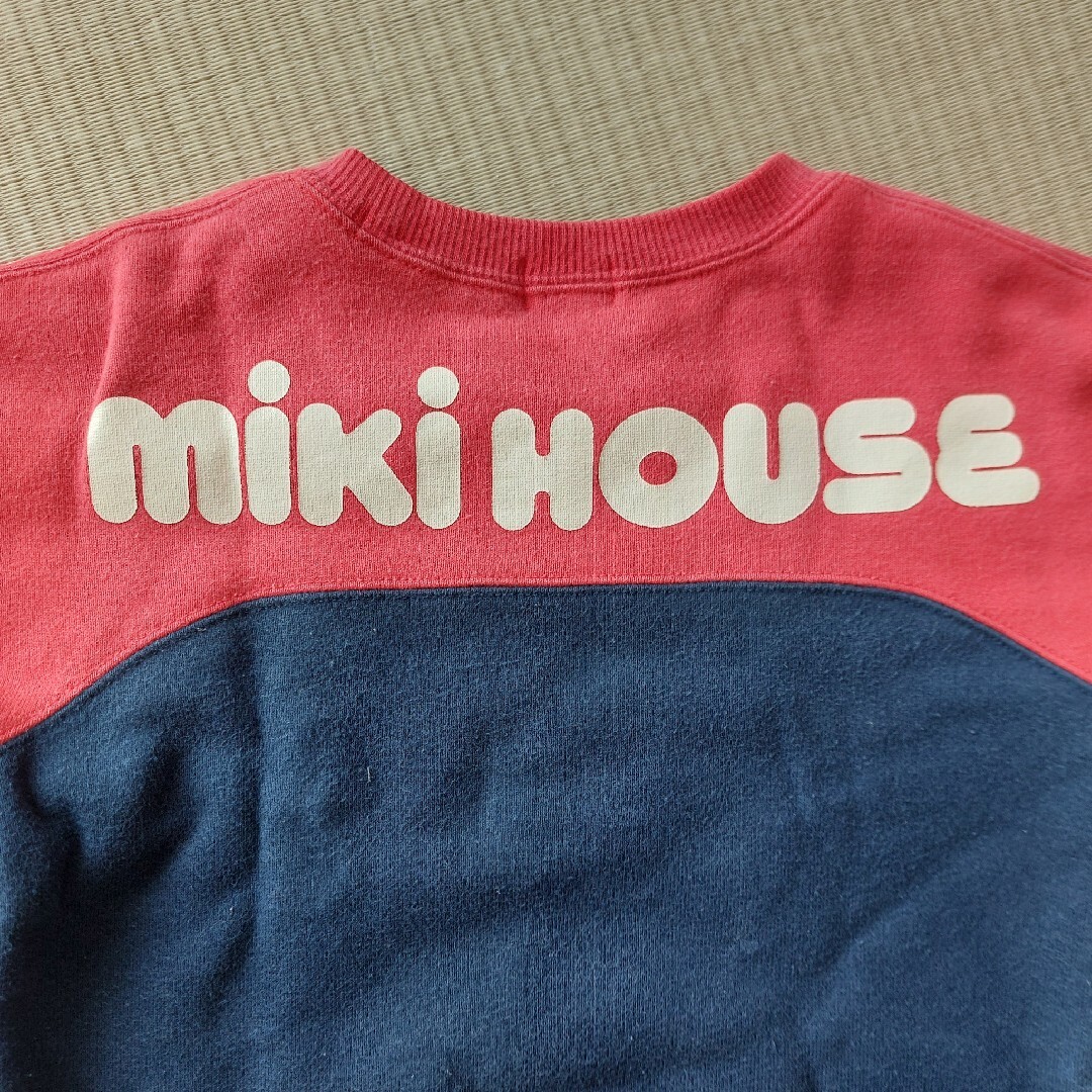 mikihouse(ミキハウス)のMIKI HOUSE トレーナー キッズ/ベビー/マタニティのキッズ服男の子用(90cm~)(Tシャツ/カットソー)の商品写真