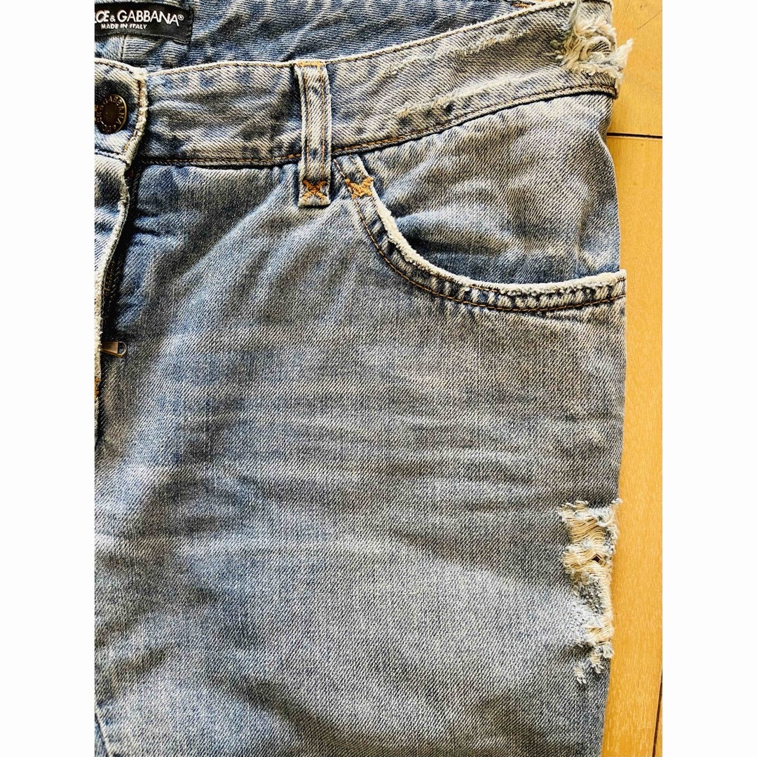 DOLCE&GABBANA - 美品☆正規品ドルチェ&ガッバーナ デニムパンツ DOLCE&GABBANA - 美品☆正規品ドルチェ&ガッバーナ デニムパンツ