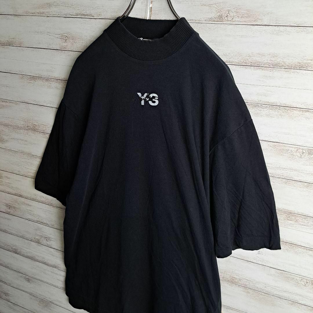 Y-3(ワイスリー)の【レアデザイン】ワイスリー ビックTシャツ ロゴ 3ライン レイヤード 刺繍 メンズのトップス(Tシャツ/カットソー(半袖/袖なし))の商品写真