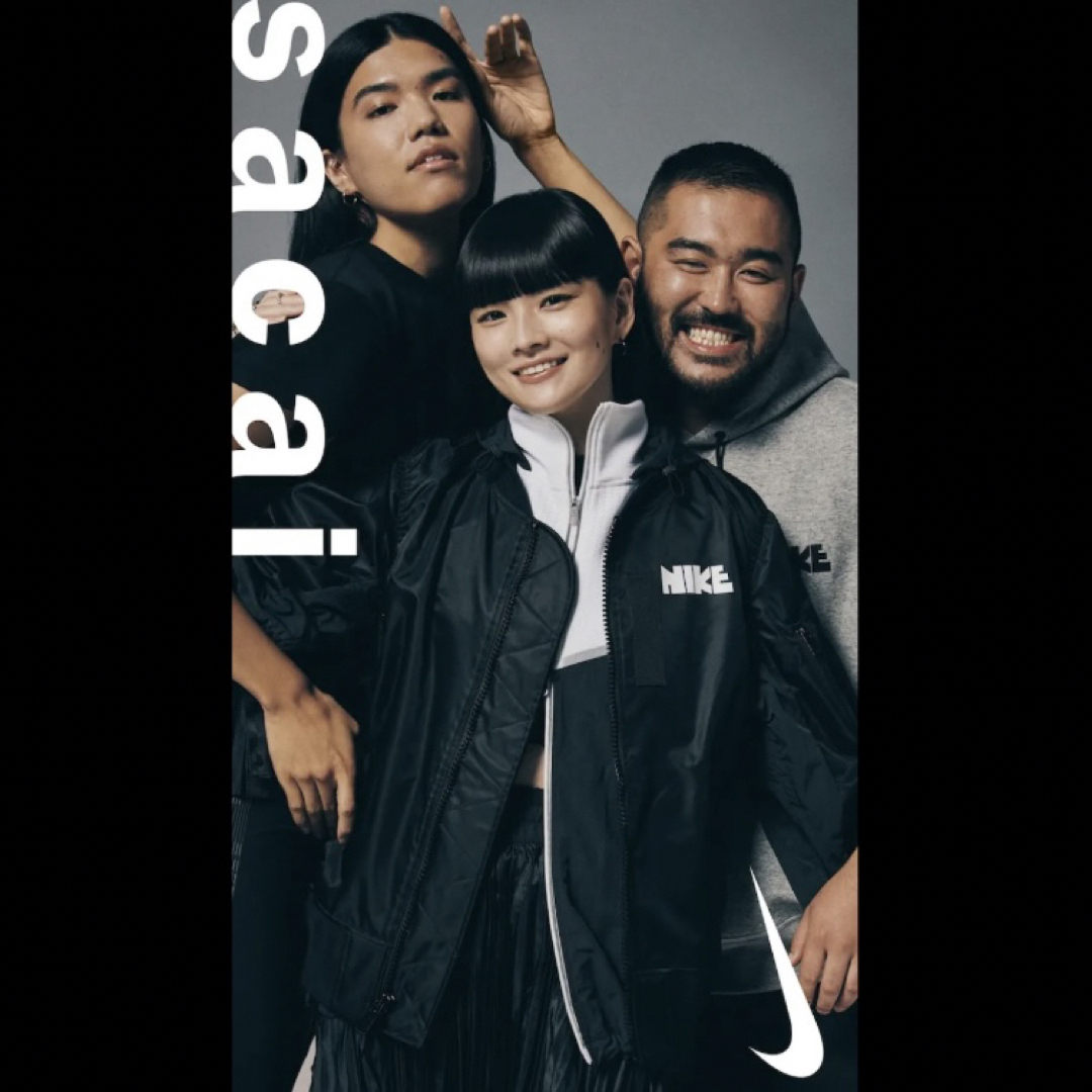 秋元梢着用 ◇ Sacai x Nike コラボ ドッキングジャケット ◇ 秋元梢着用 ◇ Sacai x Nike コラボ ドッキングジャケット ◇