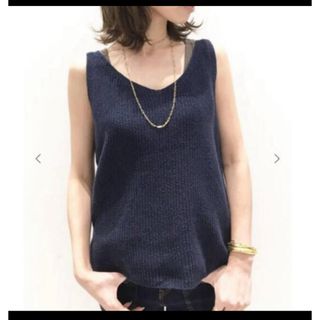 アパルトモンドゥーズィエムクラス(L'Appartement DEUXIEME CLASSE)のl'appartment  CTN*LINEN Camisole (キャミソール)