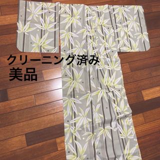 美品　浴衣　クリーニング済み　　踊り(浴衣)