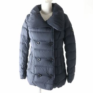 タトラス(TATRAS)の美品★正規品 20AW TATRAS タトラス LTA20A4698 LORENZANA ロレンツァーナ ショールカラー ロゴワッペン付 ダウンジャケット 01 濃紺(ダウンジャケット)